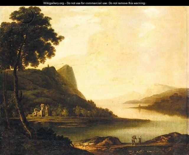 An Extensive Lake Landscape, Possibly Lake Killarney - (after) William Ashford