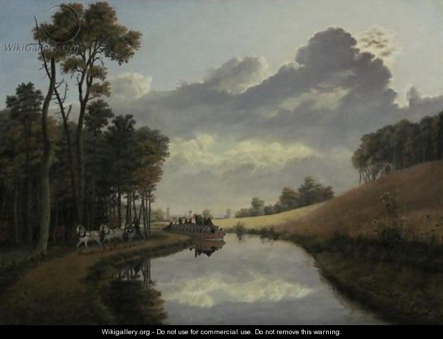 Pittsford On The Erie Canal - George Harvey