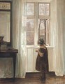 Inga Ved Vinduet (Inge By The Window) - Carl Vilhelm Holsoe