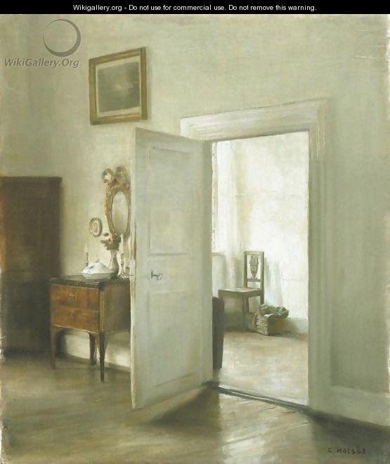 Interior (Interior) - Carl Vilhelm Holsoe