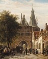 The Cellebroederspoort, Kampen - Cornelis Springer