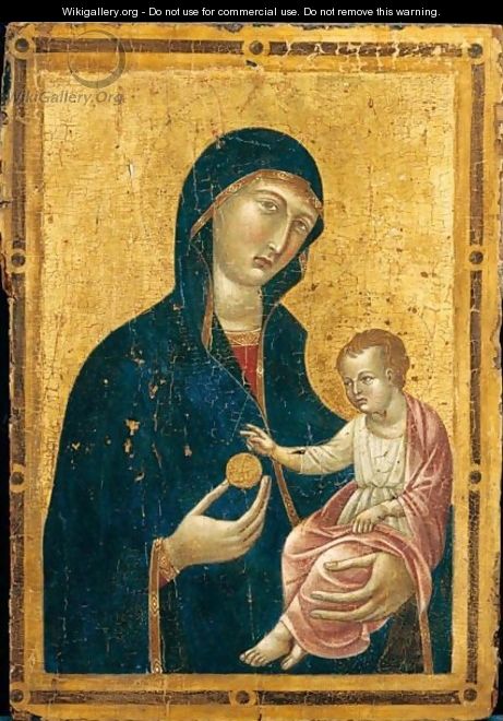 Madonna Col Bambino - (after) Duccio Di Buoninsegna