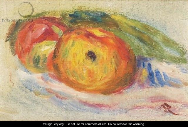 Deux Pommes - Pierre Auguste Renoir