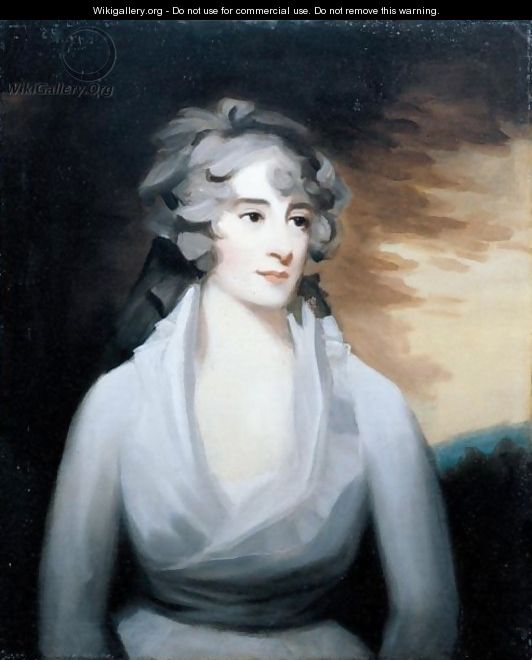 Portrait Of A Lady - John James Masquerier