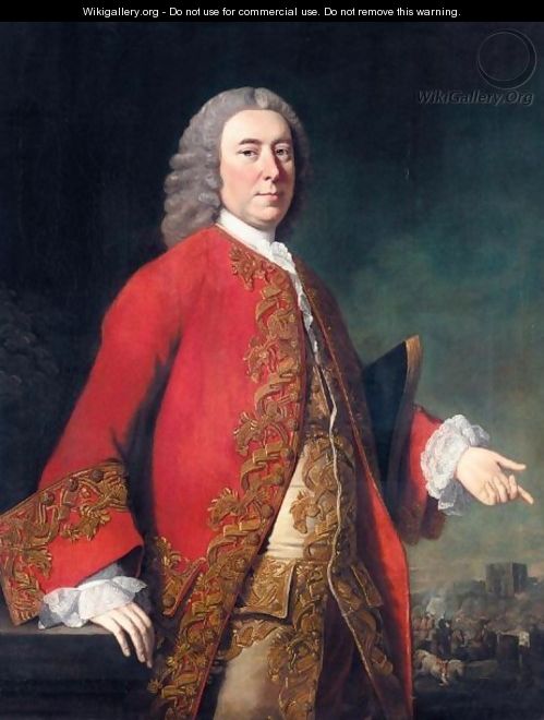 Portrait Of General James Grant (1720-1806) - Allan Ramsay