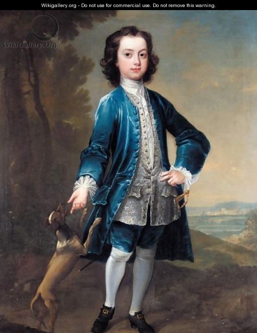 Portrait Of Benjamin Hatley Foote, When Twelve Years Old - Charles Jervas
