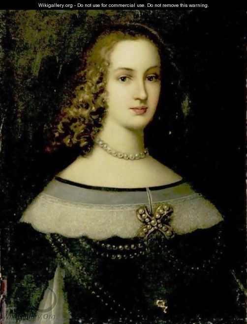 Portrait Of A Lady - (after) Justus Sustermans