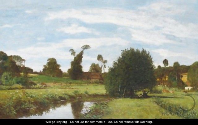 Paysage Normand - Eugène Boudin
