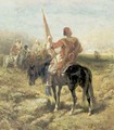 Wallachian Horsemen - Adolf Schreyer
