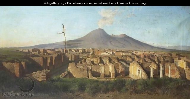 Vue De Pompei - Alessandro la Volpe