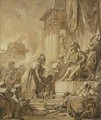 Le Pretre Joshuah Offrant Les Tresors Du Temple A Titus - François Boucher