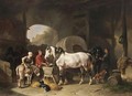 Tending The Horses - Wouterus Verschuur