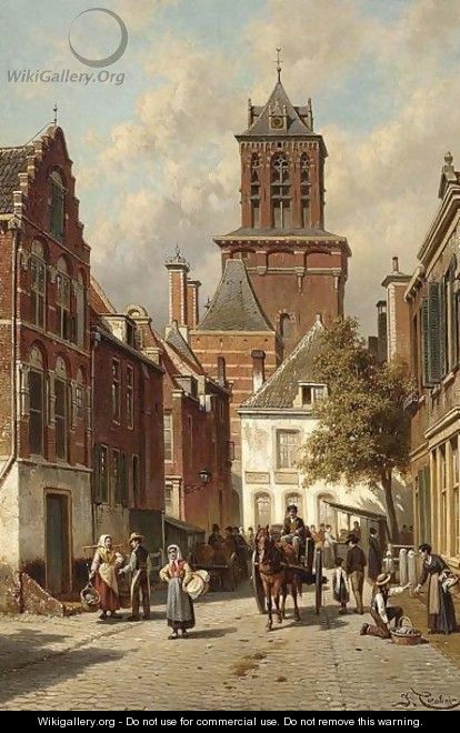 The Bird Market, Delft - Jacques Carabain