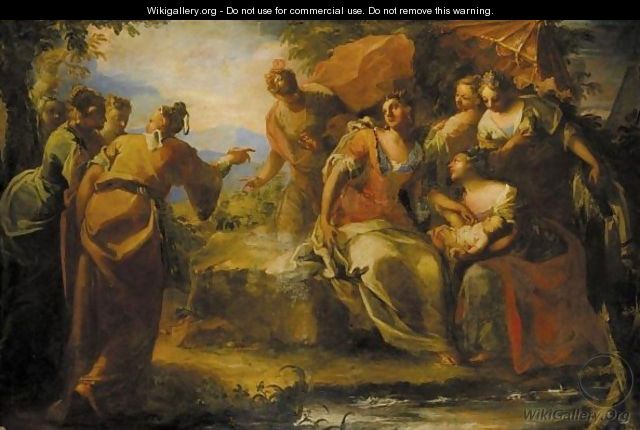 The Finding Of Moses - (after) Giovanni Antonio Pellegrini