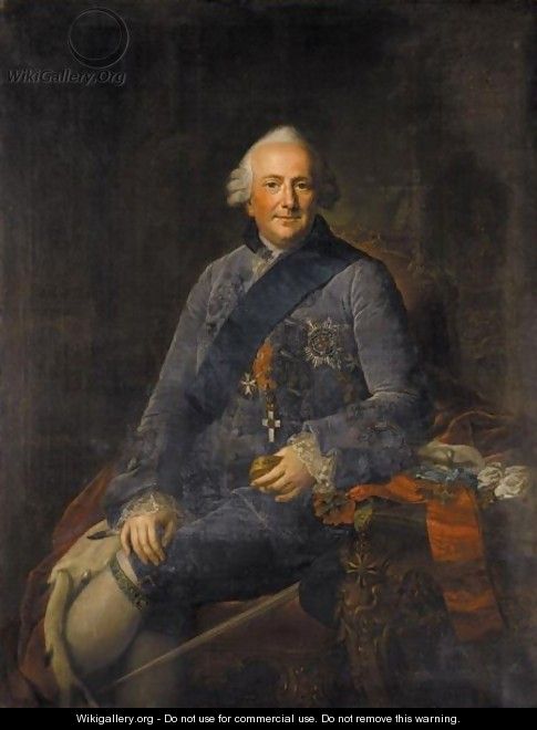 Portrait Of Ferdinand, Duke Of Brunswick- Wolfenbuttel (1721- 1792) - Anna Rosina De Gasc