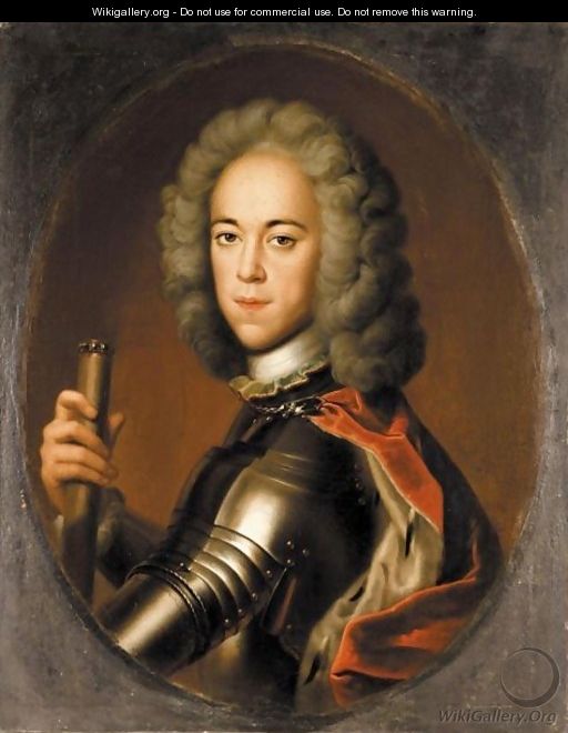 Portrait Von Zarewitsch Alexei, Sohn Von Zar Peter I. Von Russland - Bernhard Christoph Francke