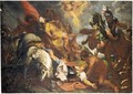 Saint Paul On The Road To Damascus - (after) Sir Peter Paul Rubens
