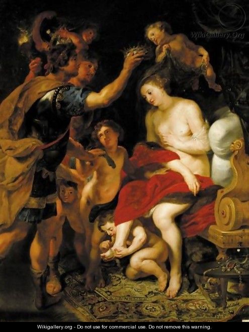 Werkstatt, Alexander, Roxanne Zur Konigin Kronend - (after) Sir Peter Paul Rubens