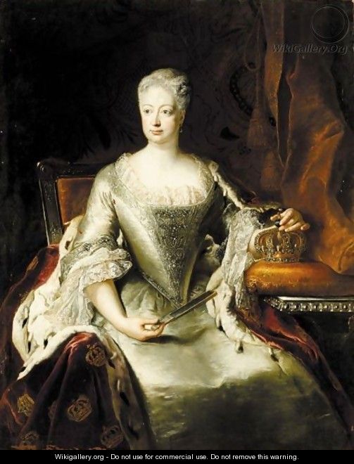 Portrait Von Konigin Sophie Dorothea - Antoine Pesne