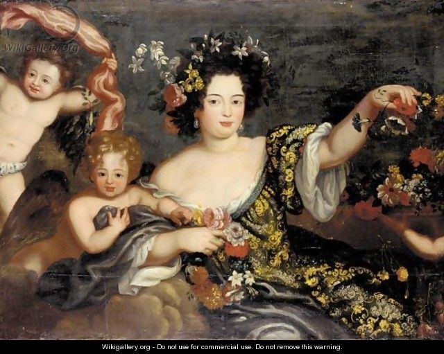 Portrait Der Prinzessin Sophie Dorothea Von Braunschweig-Luneburg (1666-1726) - (after) Henri Gascars