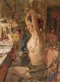 In The Dressing Room Of The Scala Theatre, The Hague - Isaac Israels