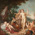 Venus Stealing Cupid's Bow - Giacinto Diano