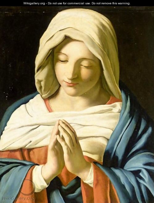 The Virgin At Prayer 2 - (after) Giovanni Battista Salvi, Il Sassoferato