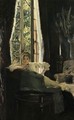 Study For 'Le Sphinx' (Woman In An Interior) - James Jacques Joseph Tissot