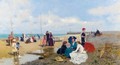 An Afternoon On The Beach - Francisco Miralles Galup