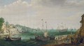 A Coastal Landscape With Fishing Boat - Adam Willaerts