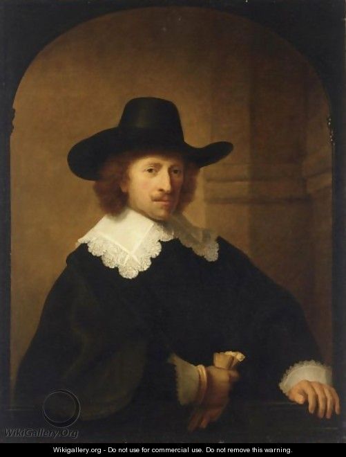 A Portrait Of Nicolaas Van Bambeeck (1596-1661) - Ferdinand Bol