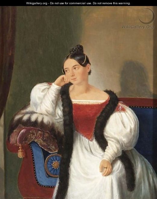 A Portrait Of A Lady - German School