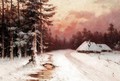 Winter Sunset 2 - (after) Iulii Iul'evich (Julius) Klever