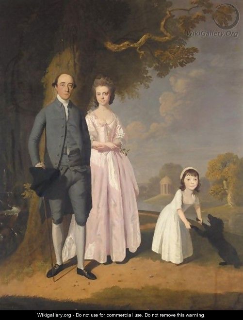 Portrait Of The Turner Family - James Miller