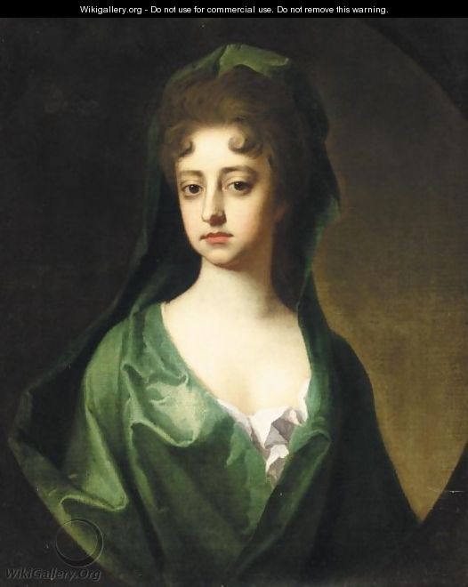 Portrait Of A Lady, Said To Be Lady Harvey - William Wissing or Wissmig