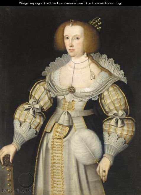 Portrait Of A Lady - (after) Marcus The Younger Gheeraerts