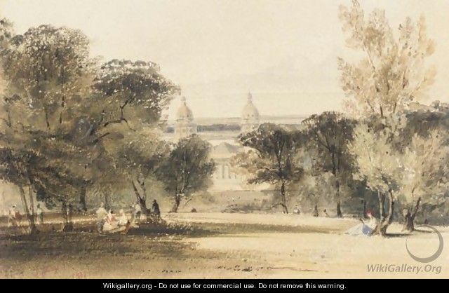Greenwich Hospital From The Park - Thomas Shotter Boys
