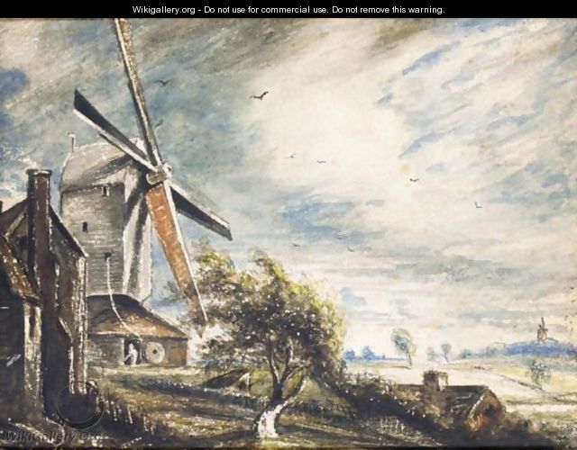 A Mill Near Colchester - John Constable