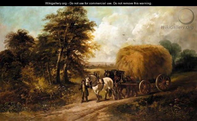 The Hay Wagon - John Barker