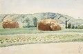 The Hay Stacks - Felix Edouard Vallotton