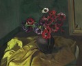 Red And Violet Anemones, 1915 - Felix Edouard Vallotton