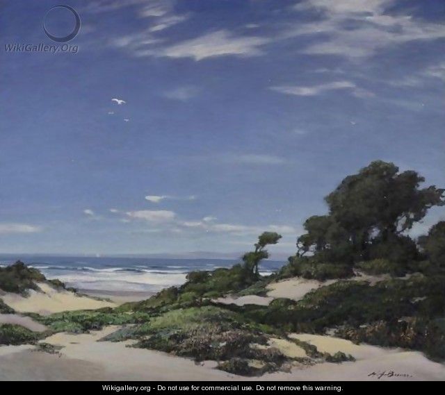 Coast Of Carmel - Henry Joseph Breuer