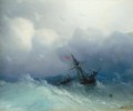 Shipwreck On Stormy Seas - Ivan Konstantinovich Aivazovsky