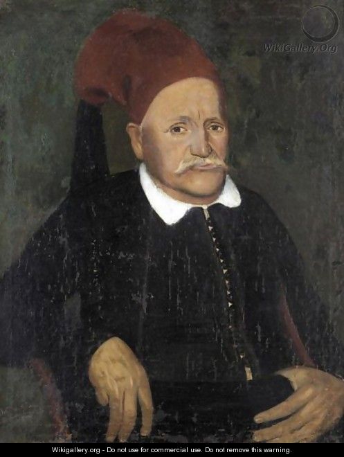 Portrait Of Nikolaos L. Mbiricos - Vassilis Mitilias