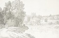 Exeter Cathedral From The Haven Bank - John White Abbott