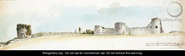 Views Of Pevensey Castle, Sussex - Charles Gore
