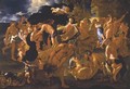 The Meeting Of Bacchus And Ariadne - (after) Nicolas Poussin