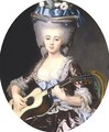 Portrait Of Madame Dubois - (after) Antoine Vestier
