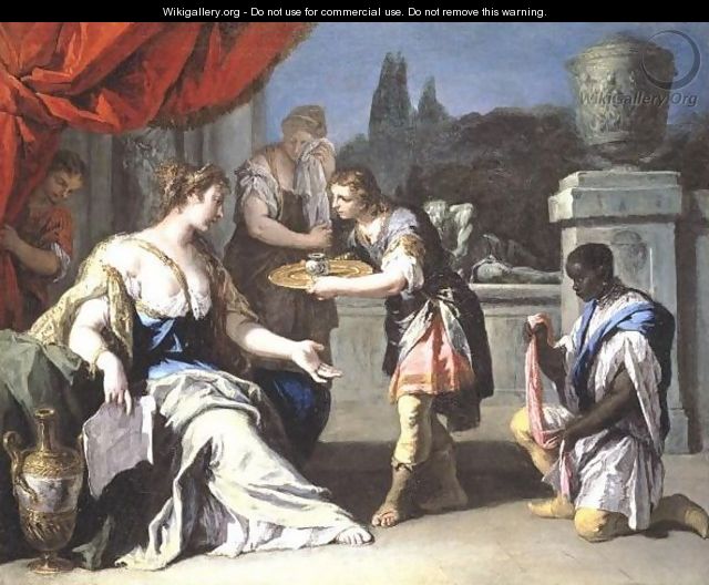 Sofonisba And Her Retinue - Sebastiano Ricci