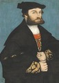Portrait Of A Bearded Man Age Thirty-Five - Lucas The Elder Cranach